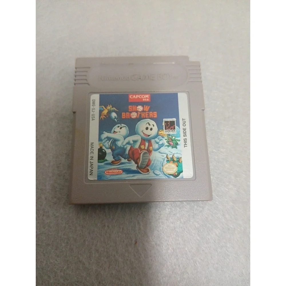 Snow Brothers Game Boy Original Nintendo  Cartridge Only Authentic Board Pics!!